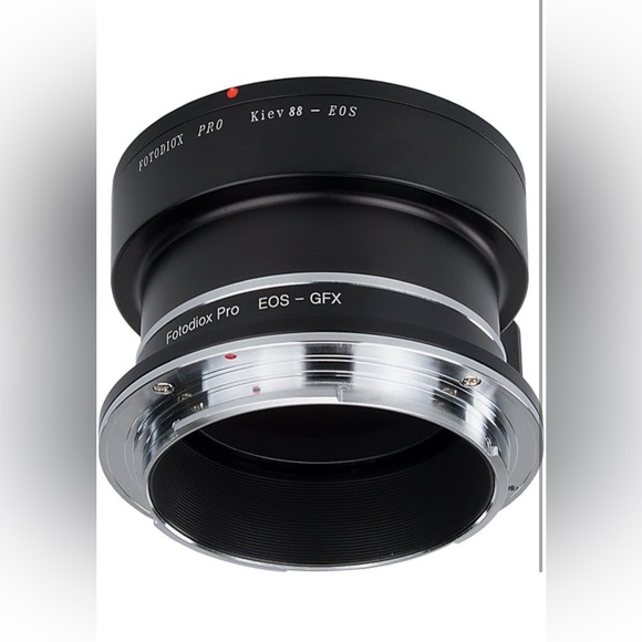 New Pro Lens Mount Double Adapter Kiev 88 SLR and Canon EOS